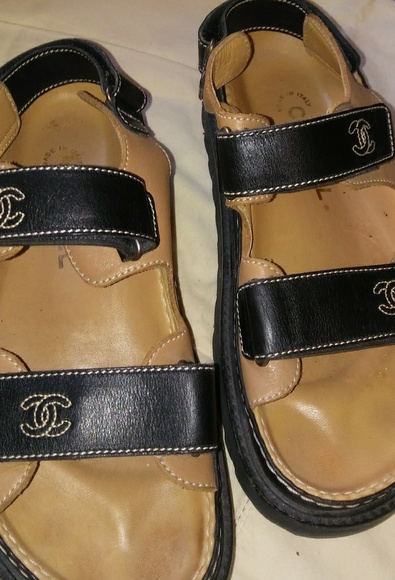 chanel inspired sandals